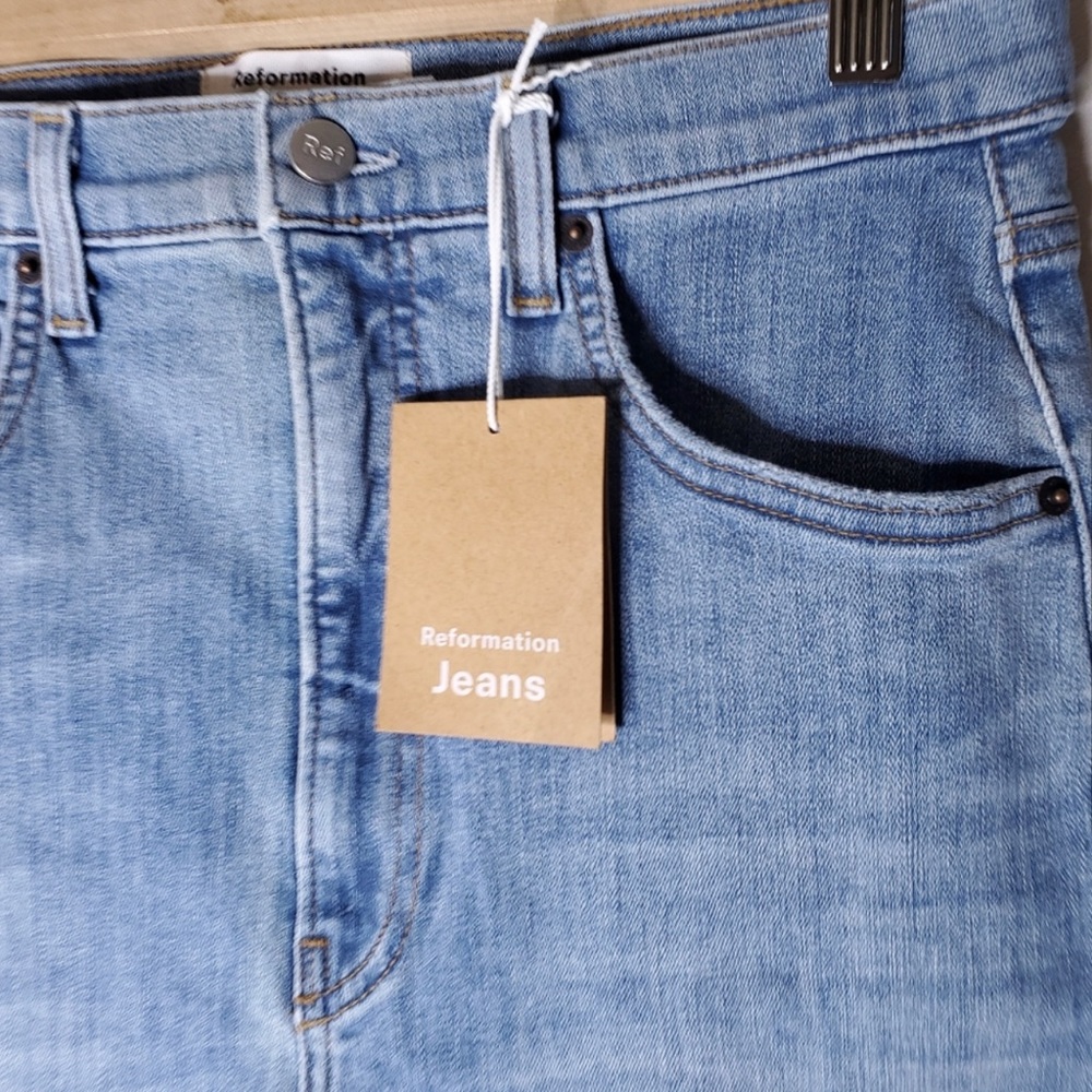 Reformation Ultra High Waist Skinny Jeans - Picture 4 of 5